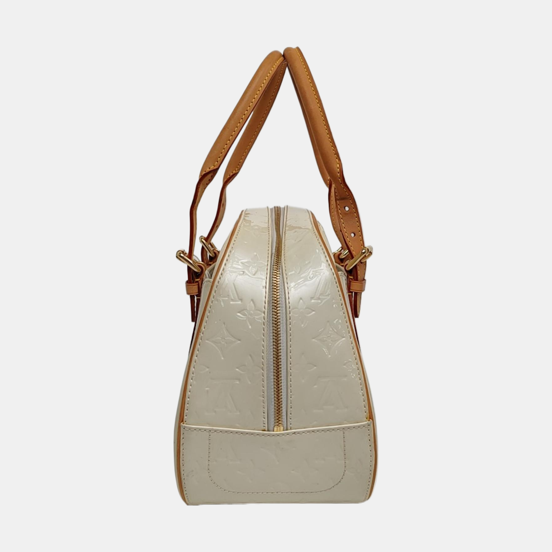 SUMMIT DRIVE Monogram Calfskin Beige