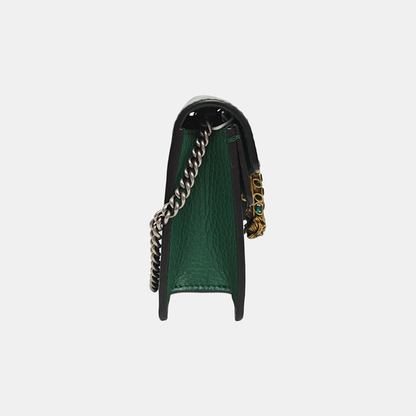 Dionysus Super Mini Calfskin Green