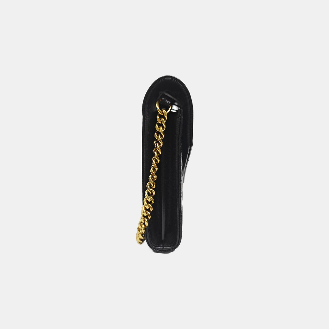 MONOGRAM Medium Chevron Calfskin Black