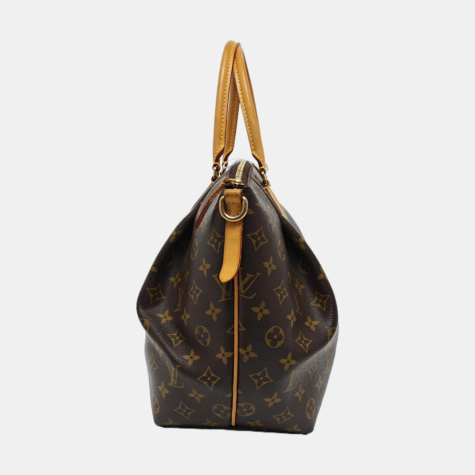 TURENNE PM Monogram Coated Canvas Brown