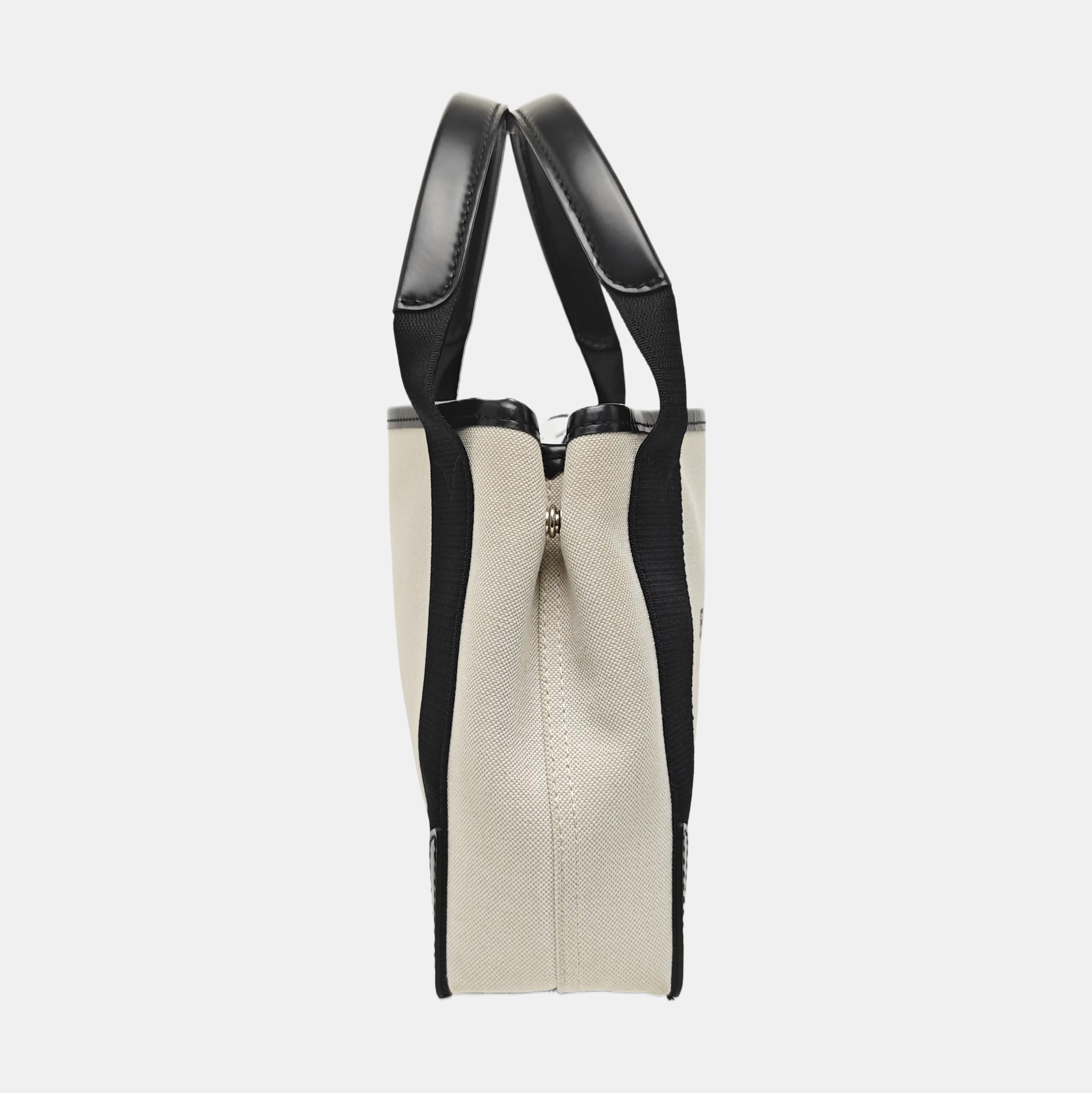 Navy Mini Canvas White