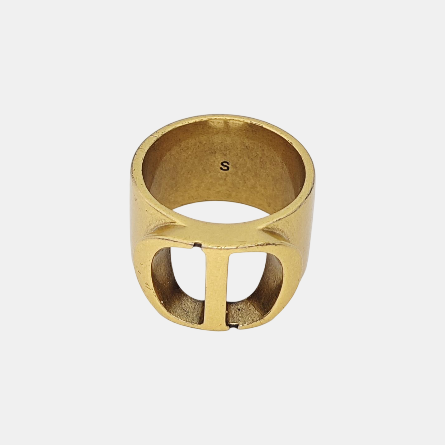 Metal Gold Ring EU 51