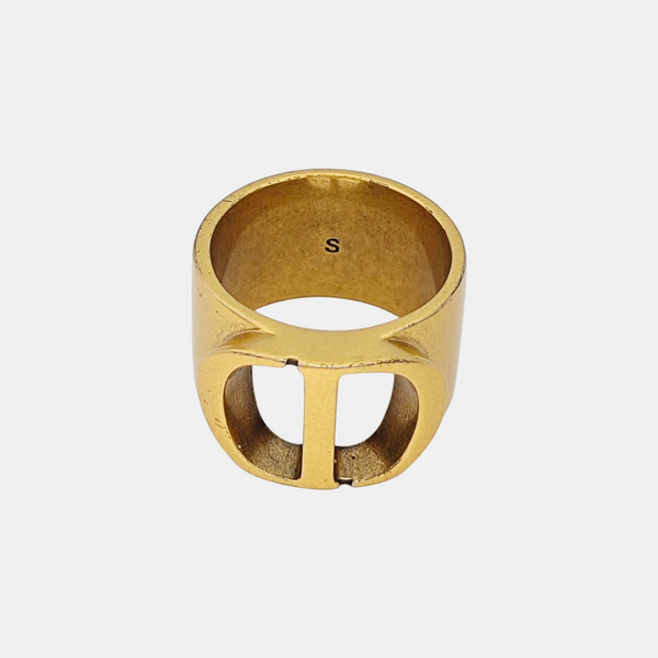Metal Gold Ring EU 51