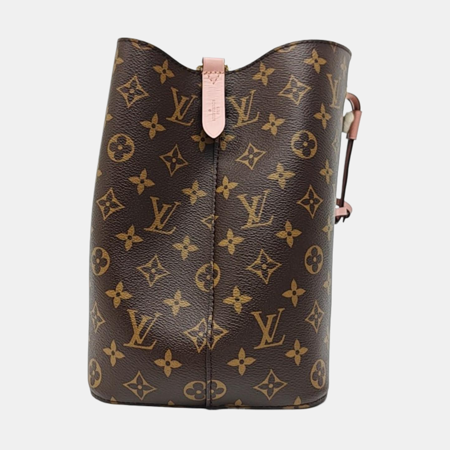 NÉONOÉ MM Monogram Coated Canvas Brown