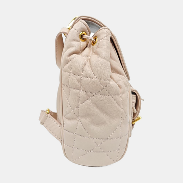 Dior Caro Small Cannage Lambskin Pink