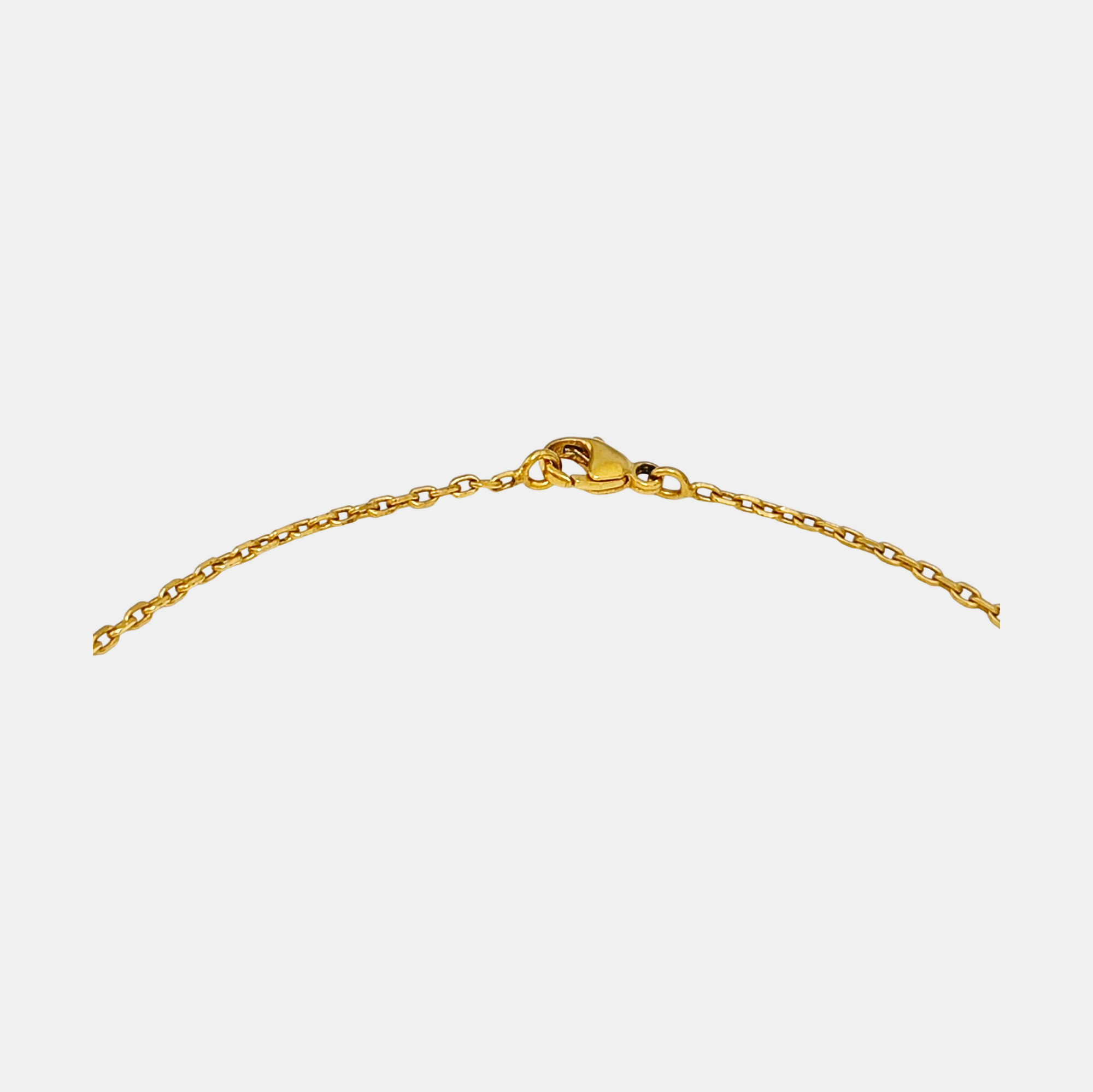 Pop H Metal Gold Necklace