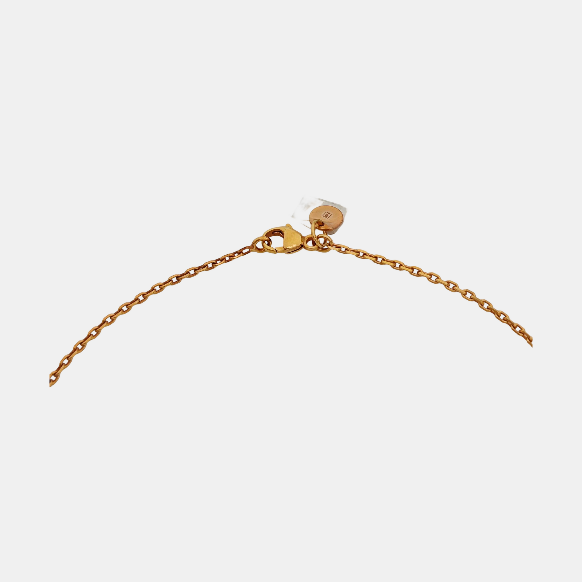 As De Coeur Metal Rose Gold Necklace