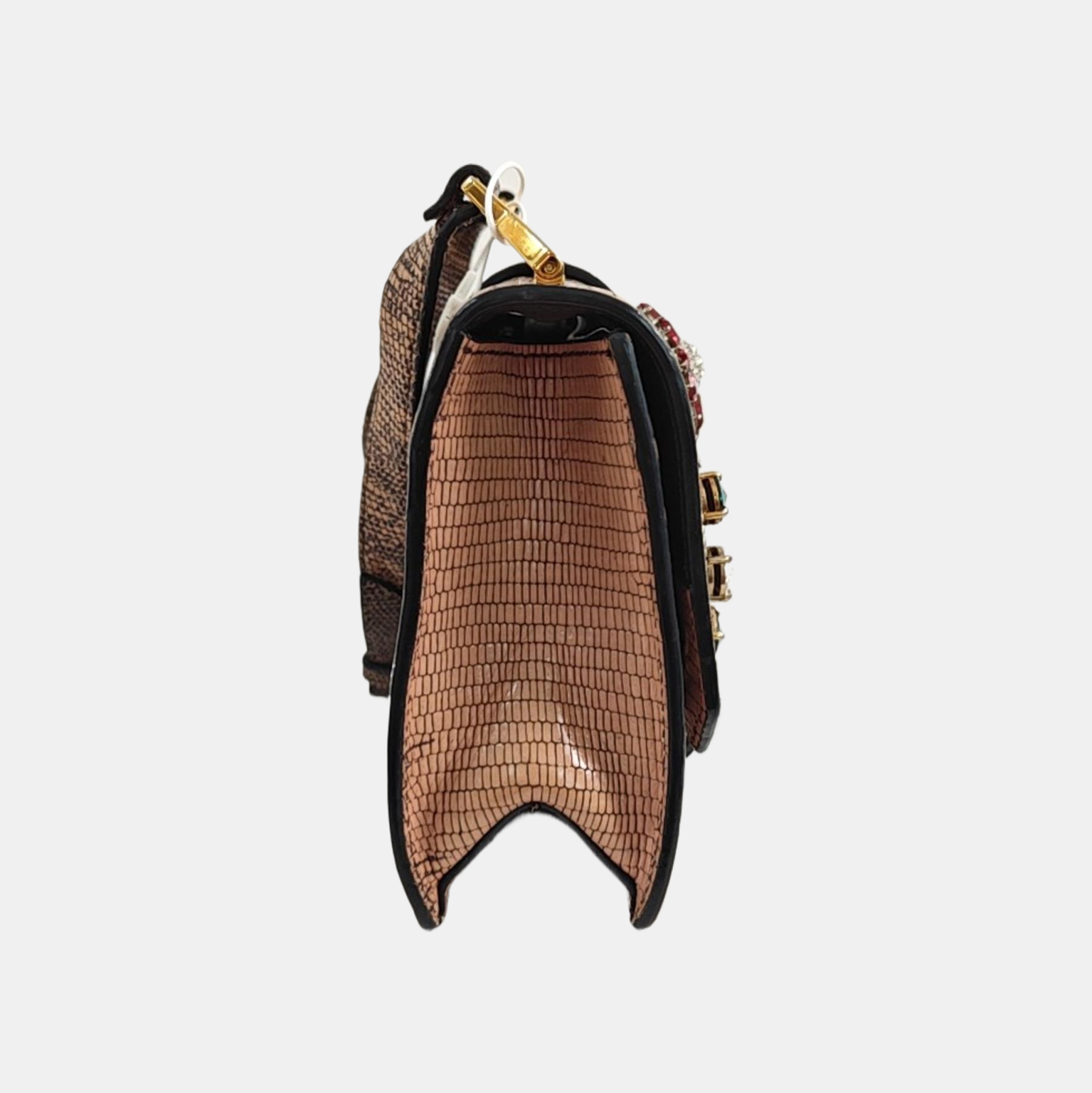 Miu Lady Calfskin Brown