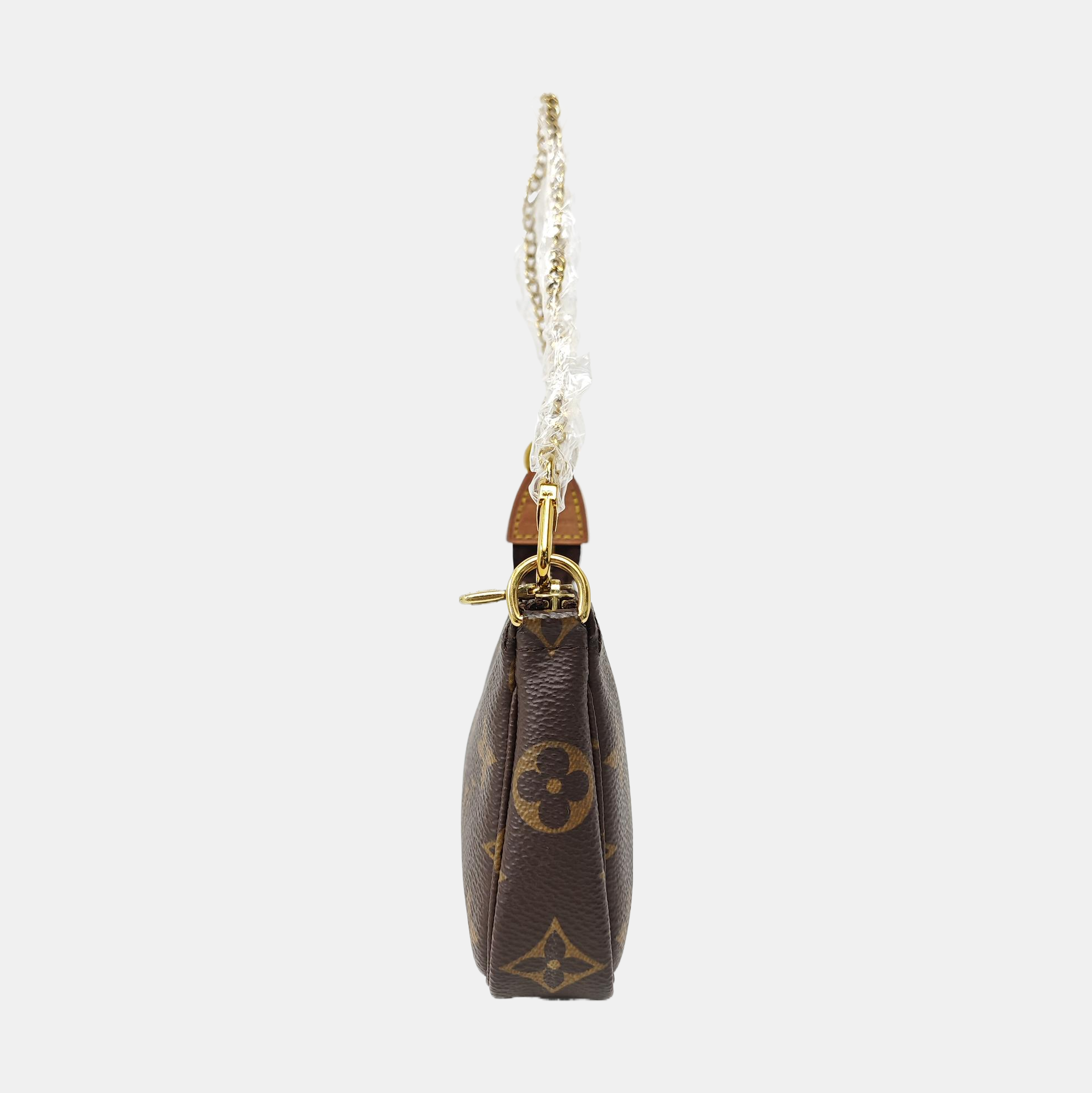 ACCESSOIRES Mini Monogram Coated Canvas Brown