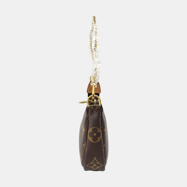 ACCESSOIRES Mini Monogram Coated Canvas Brown