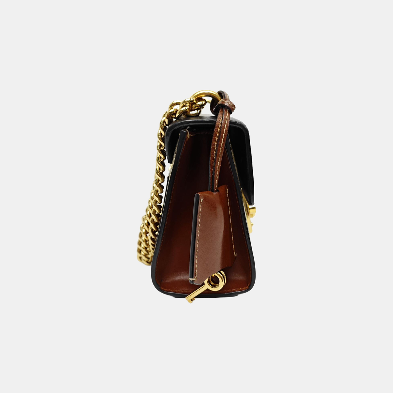 Padlock Small Monogram Coated Canvas Multicolor