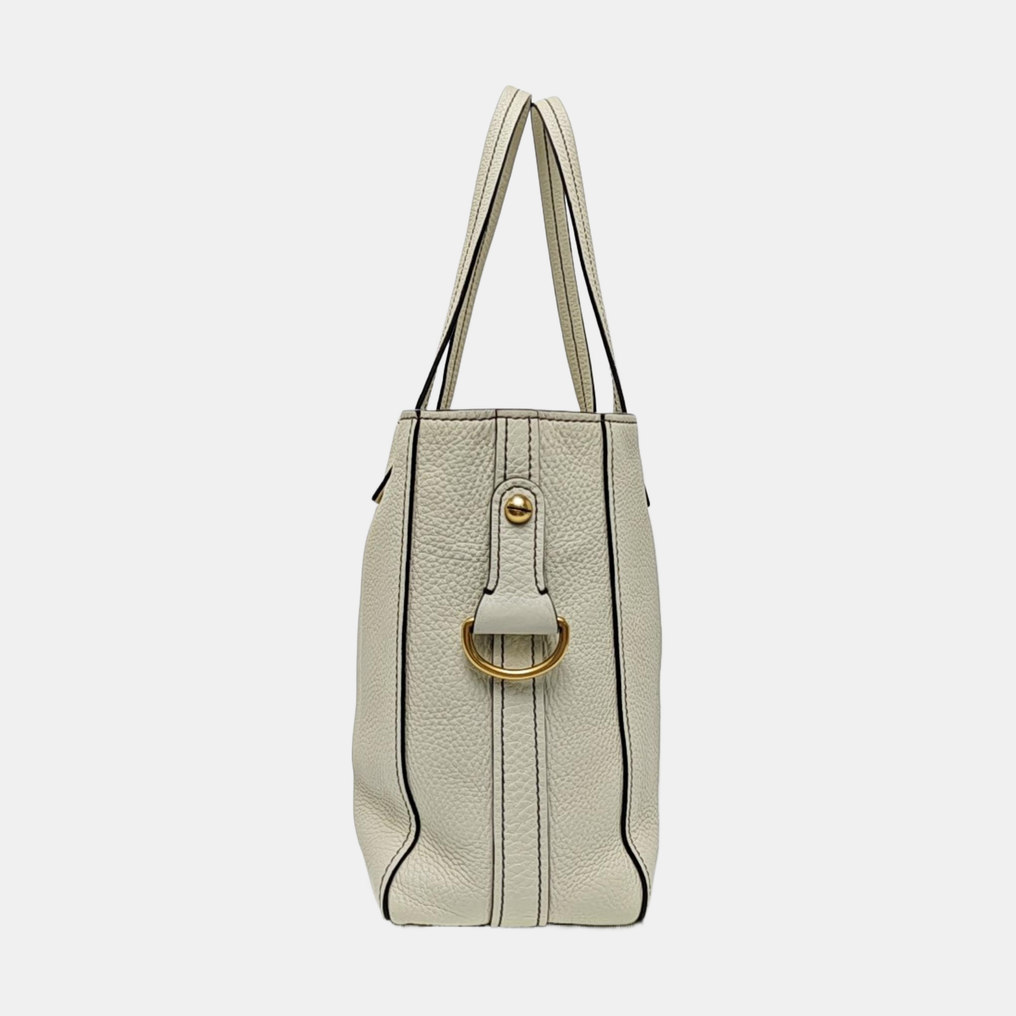 Calfskin Tote Bag White