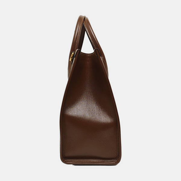 Retro Small Monogram Coated Canvas Brown