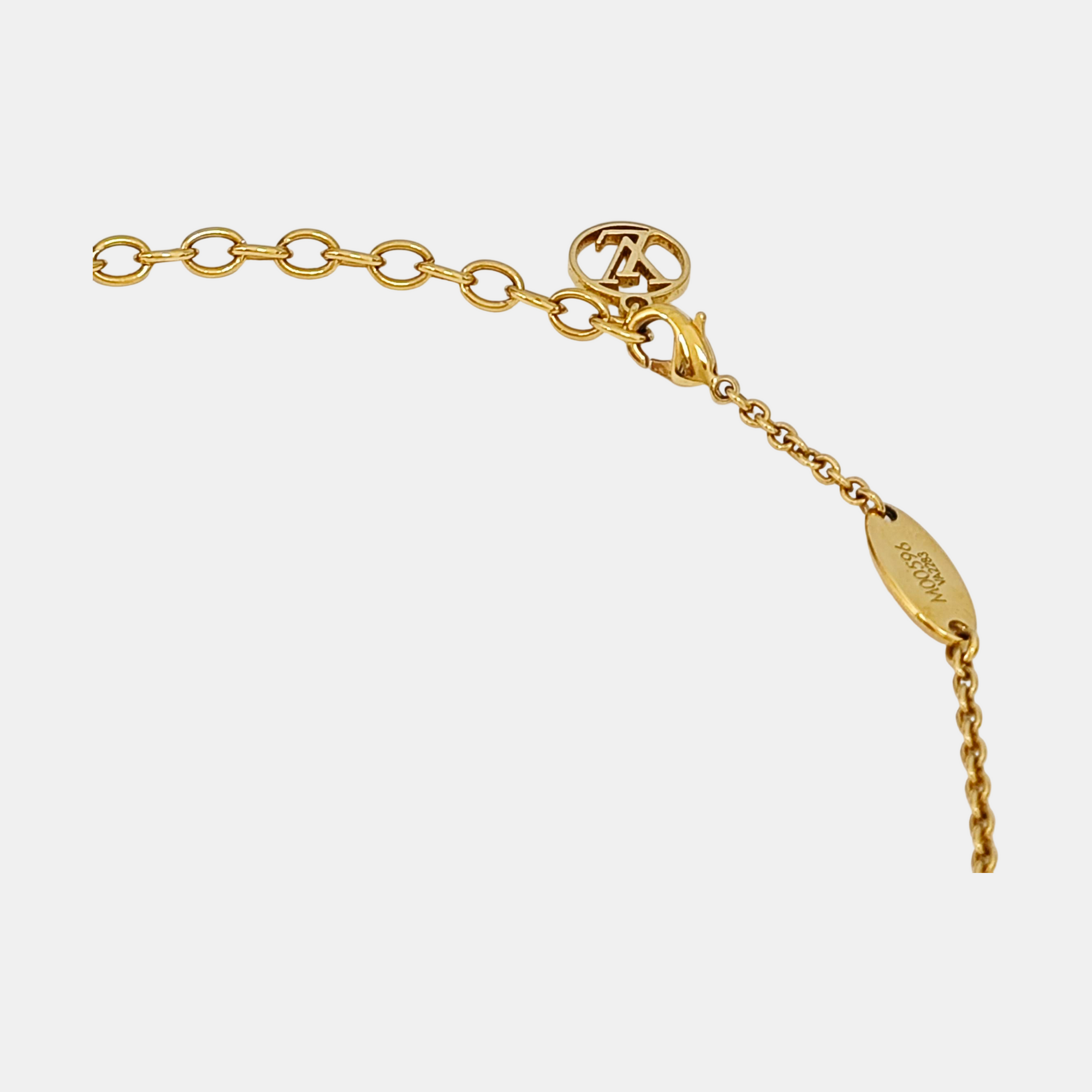 LV ICONIC Metal Gold Necklace