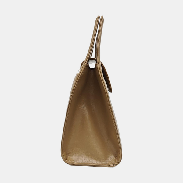Calfskin Tote Bag Beige