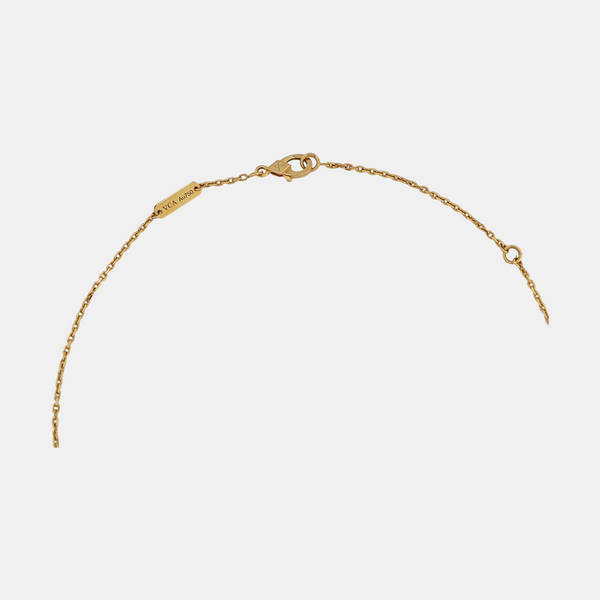Vintage Alhambra 18k Gold Necklace