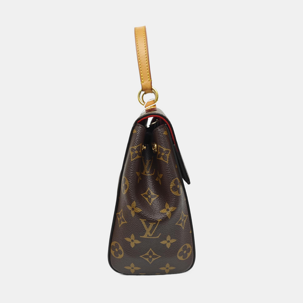 CLUNY Monogram Coated Canvas Brown