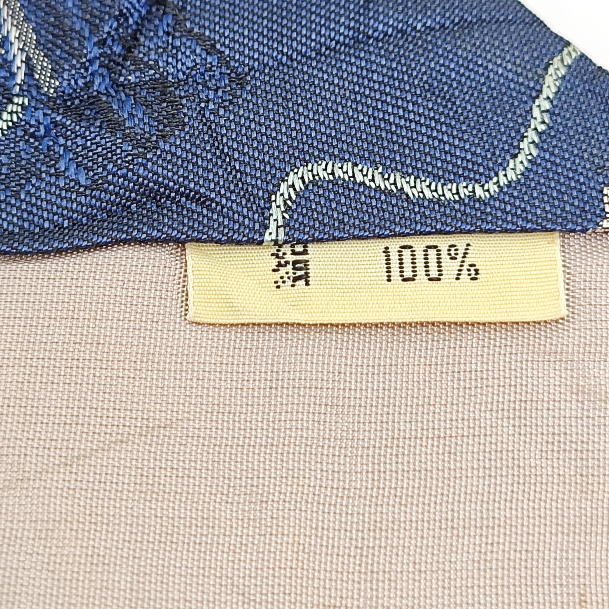 Mulberry Silk Tie Blue
