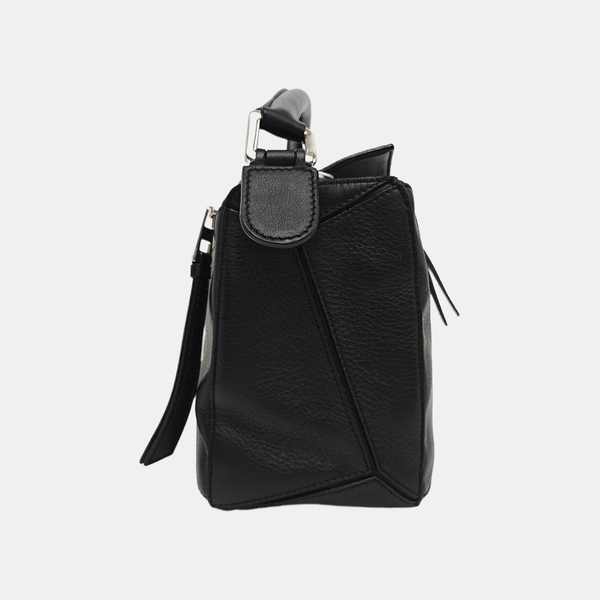Puzzle Small Calfskin Black