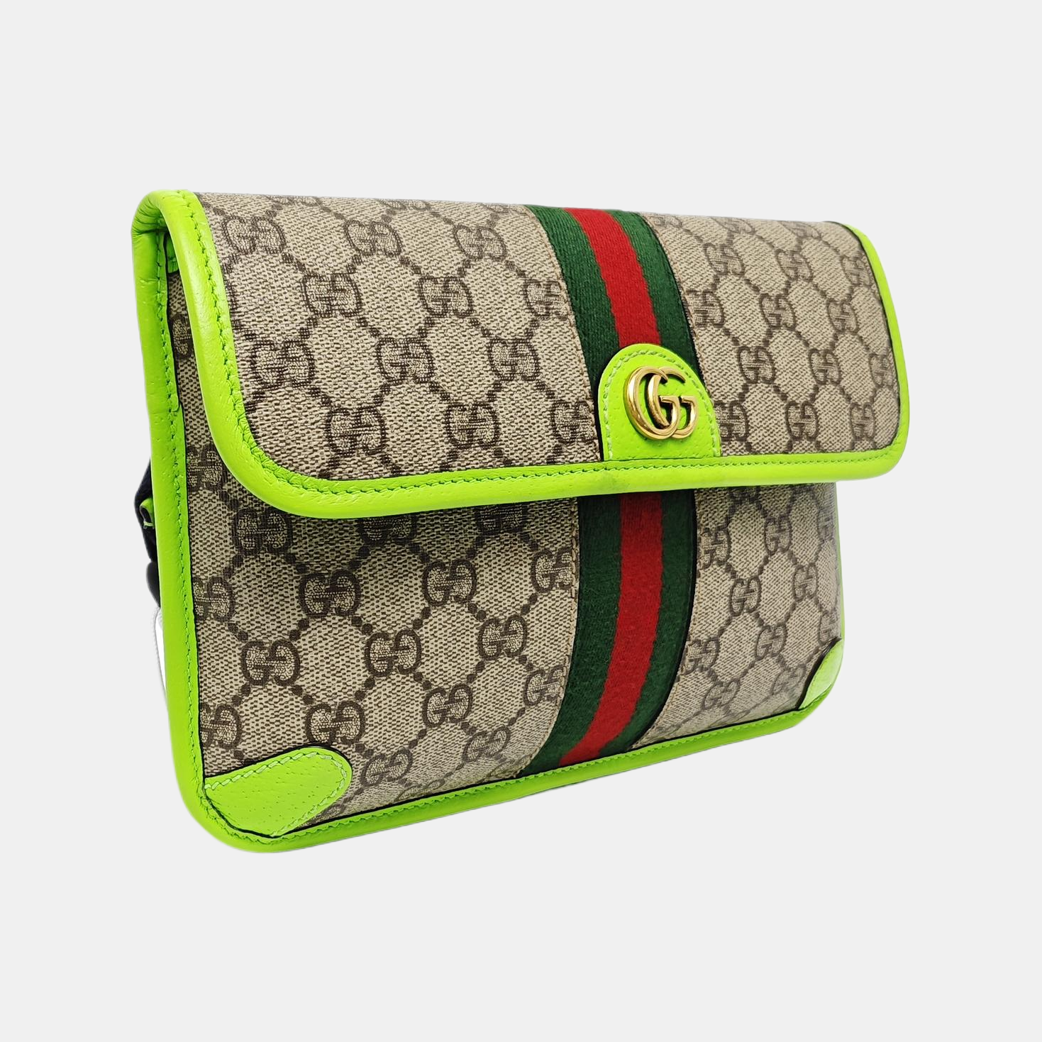 Neo Vintage Small Monogram Coated Canvas Beige