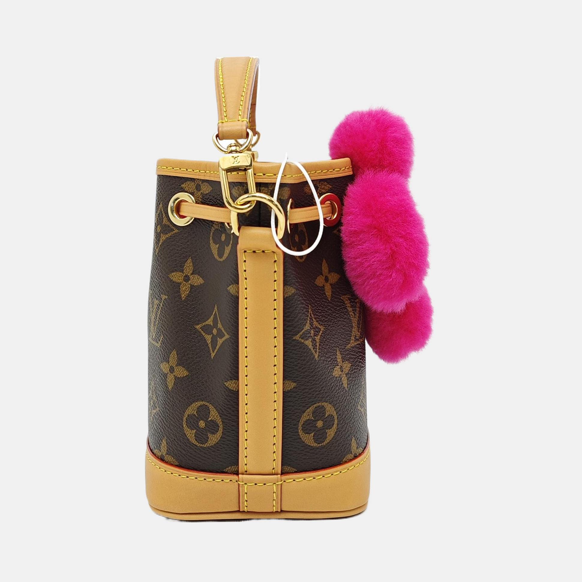 VIVIENNE Monogram Coated Canvas Brown