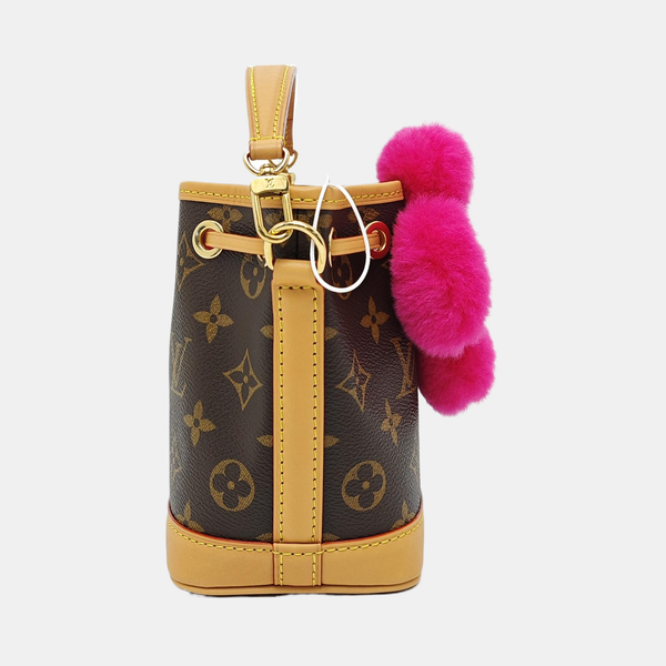 VIVIENNE Monogram Coated Canvas Brown