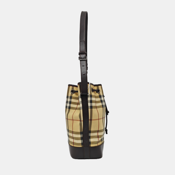 Coated Canvas Bucket Bag Multicolor