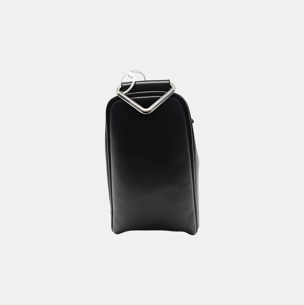 Calfskin Shoulder Bag Black