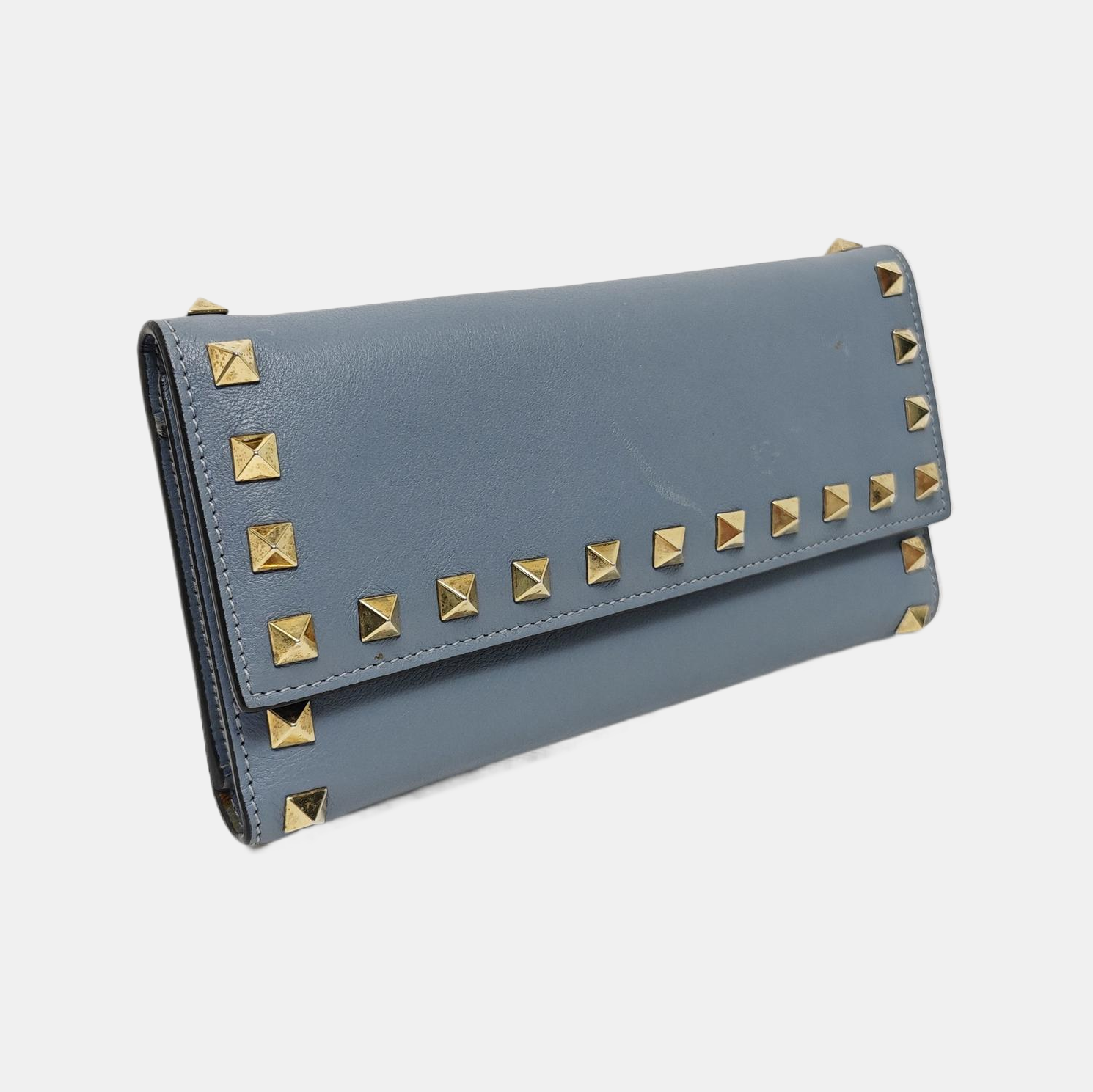 Calfskin Clutch Blue