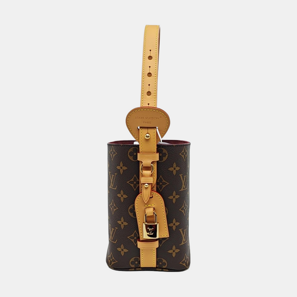 ALL IN Monogram Coated Canvas Brown