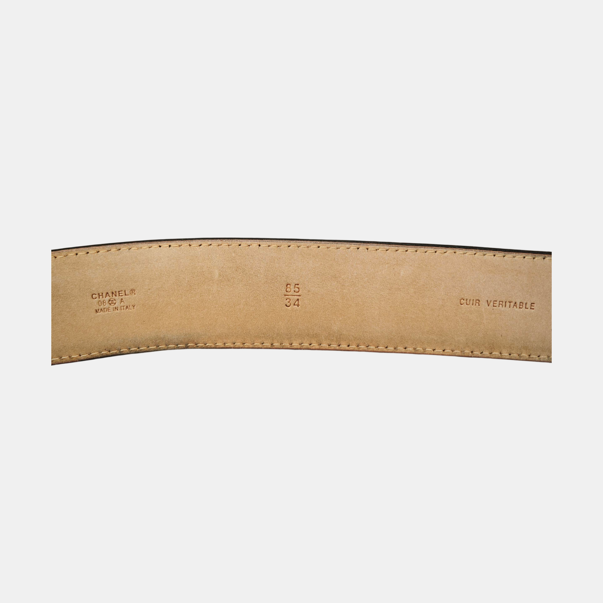 Leather Belt Black