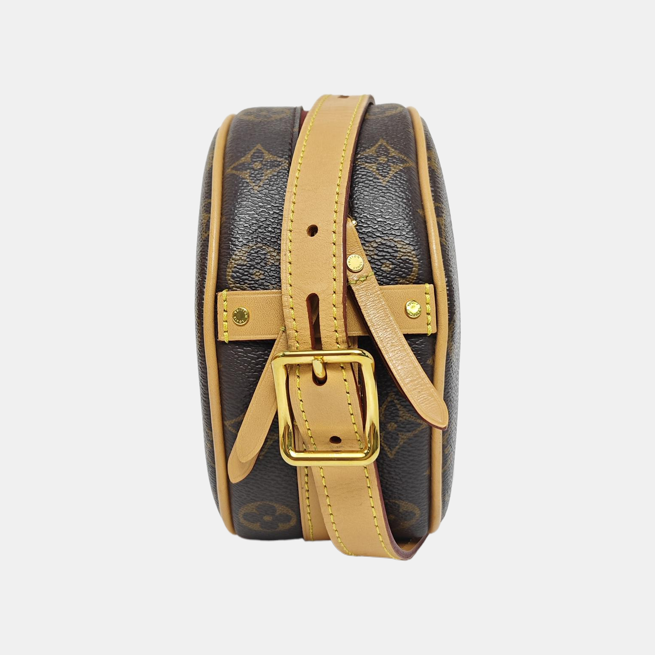 BOITE CHAPEAU PM Monogram Coated Canvas Brown