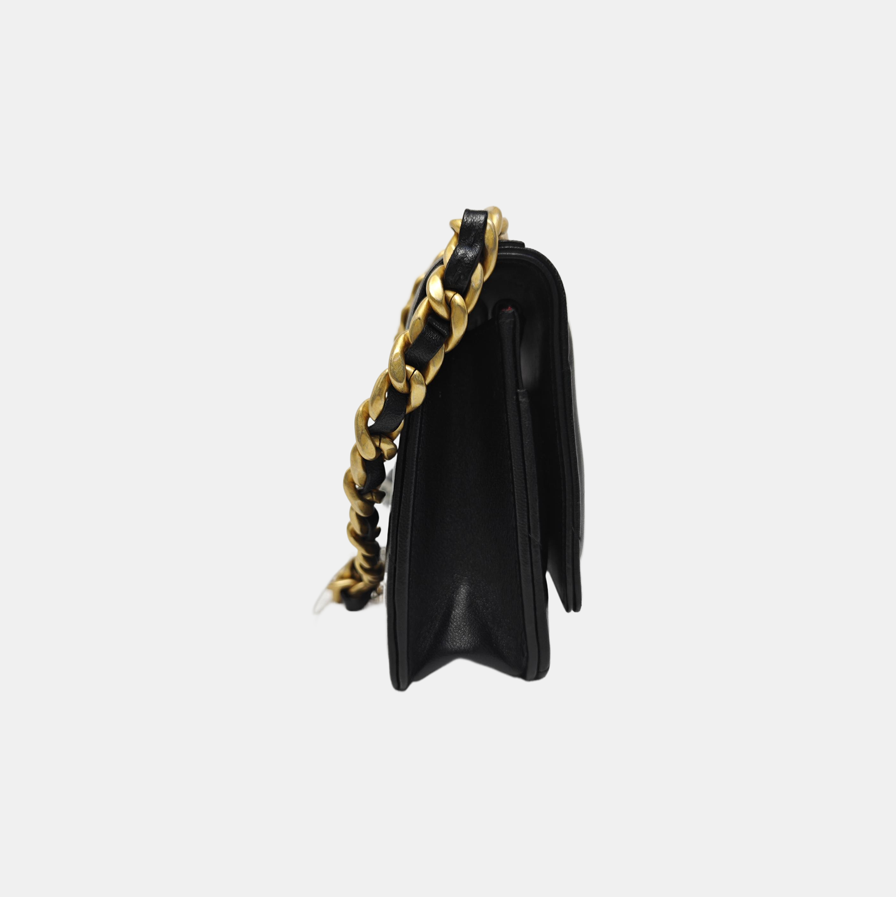 CHANEL 19 WOC Quilted Lambskin Black