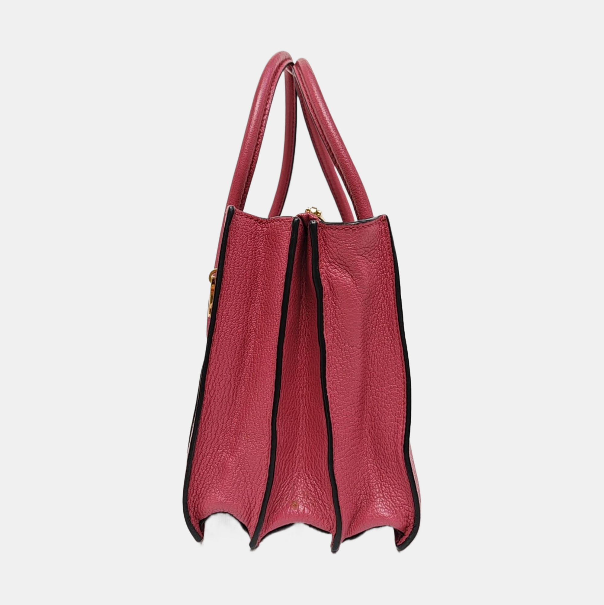 Calfskin Shoulder Bag Pink