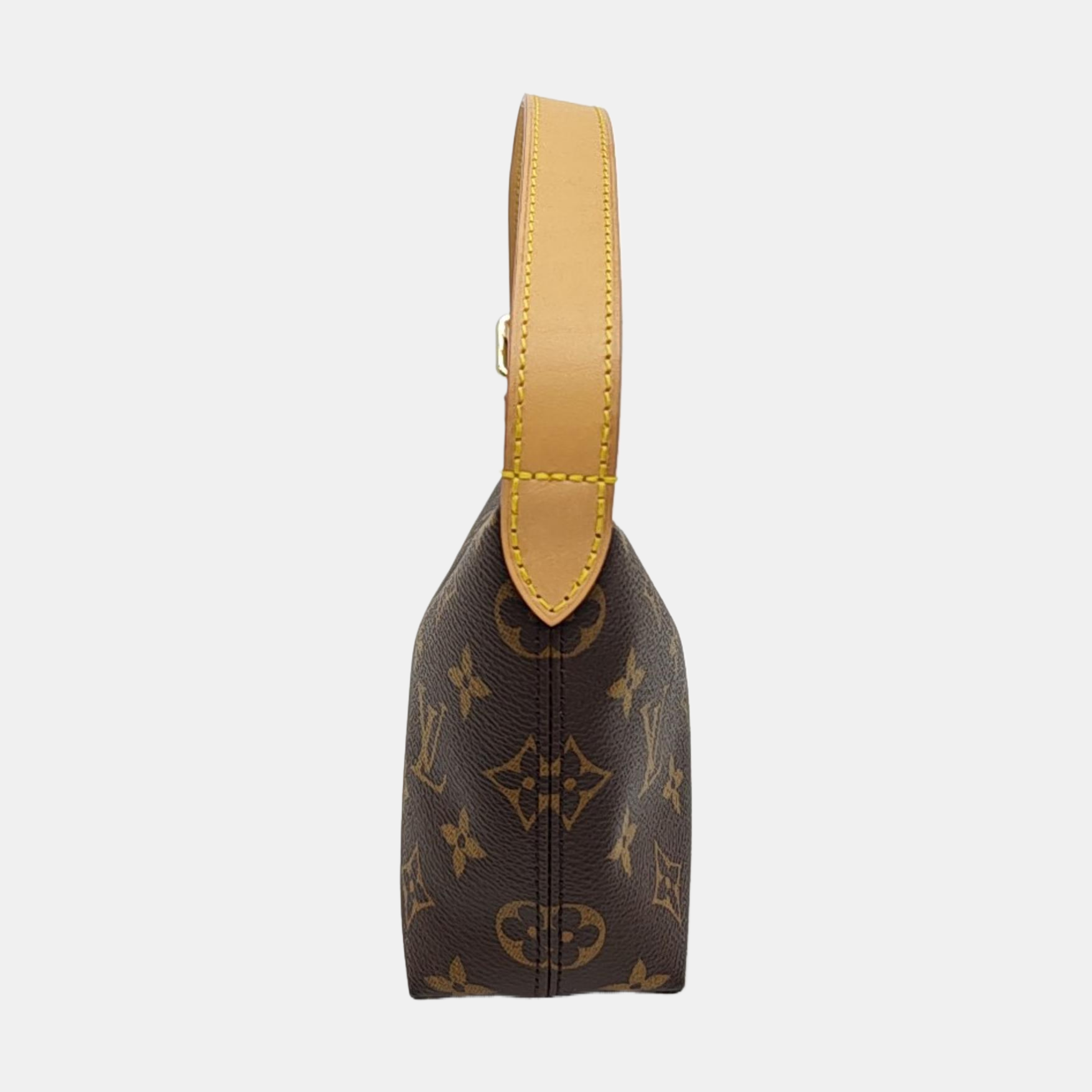 HILLS Monogram Coated Canvas Brown