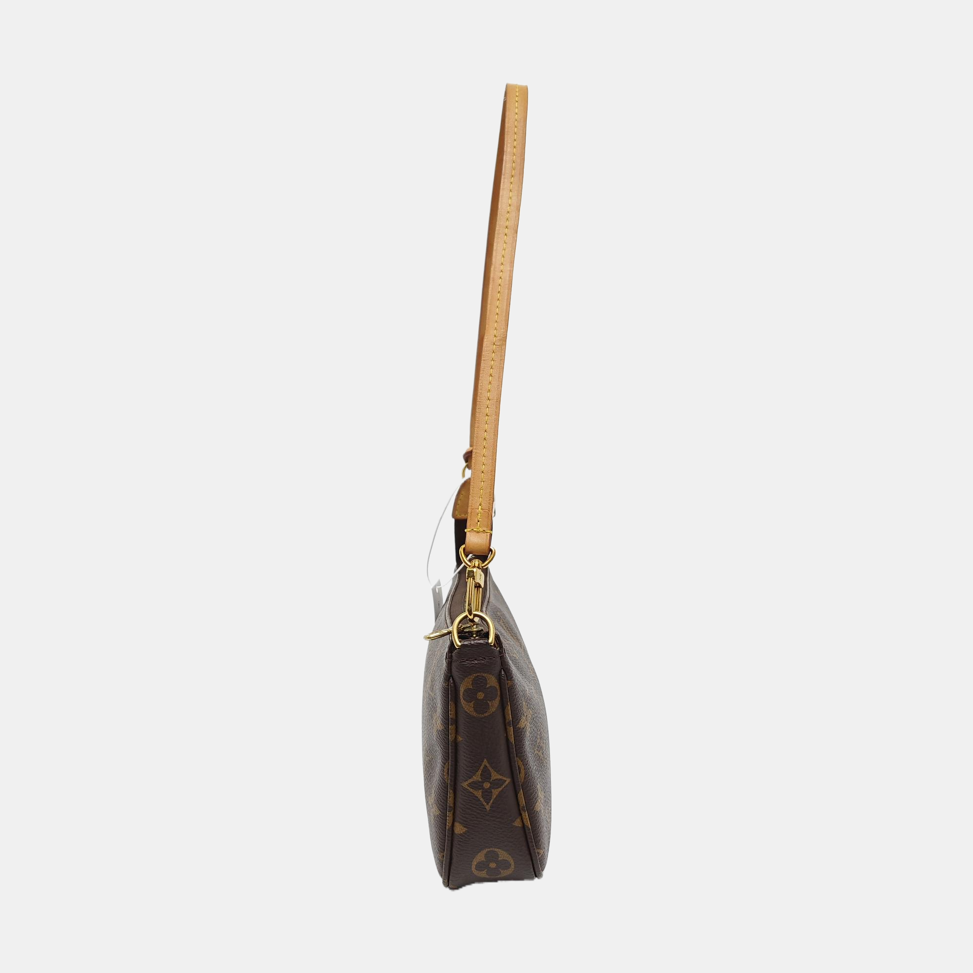 ACCESSOIRES GM Monogram Coated Canvas Brown