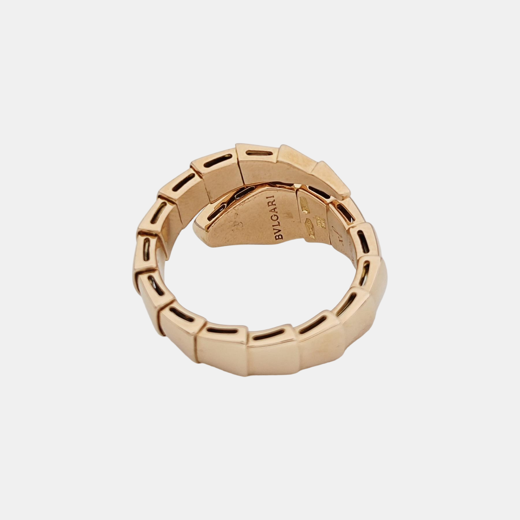 SERPENTI 18k Rose Gold Ring EU 56