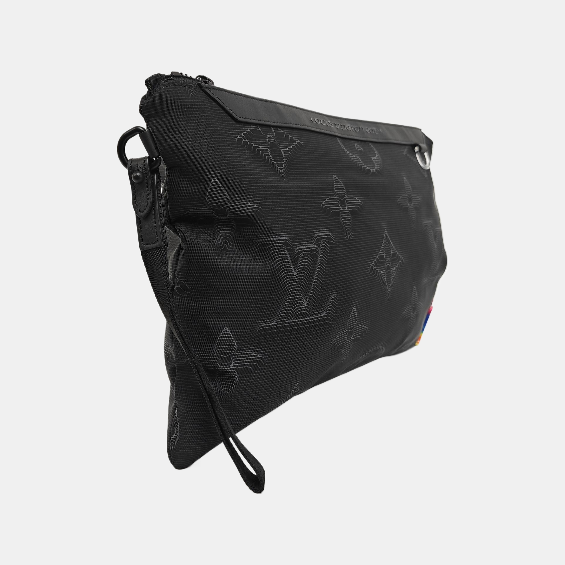 LOUIS VUITTON 2054 Monogram Fabric Black