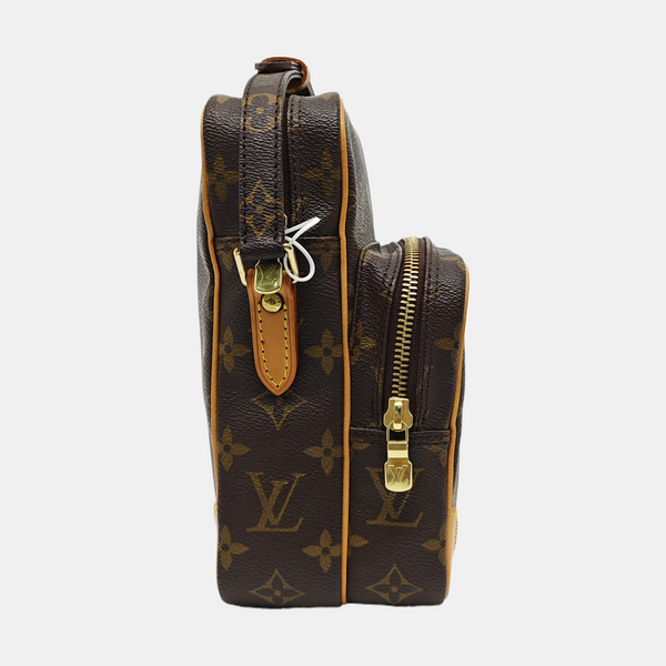 DANUBE Monogram Coated Canvas Brown
