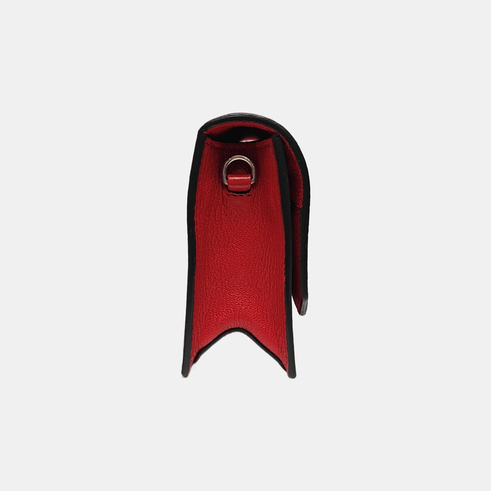 Calfskin Shoulder Bag Red