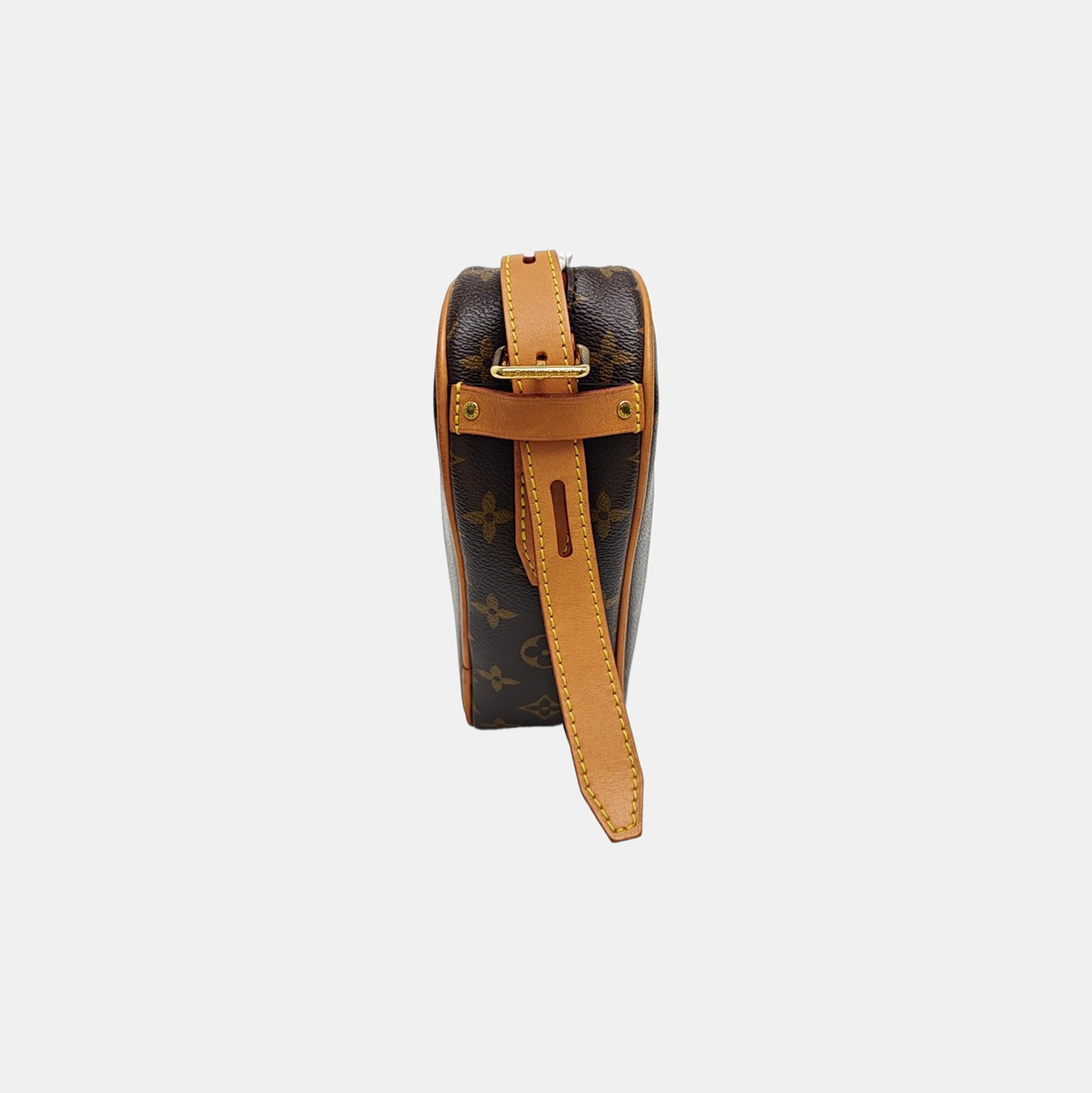 GAME ON Monogram Coated Canvas Brown
