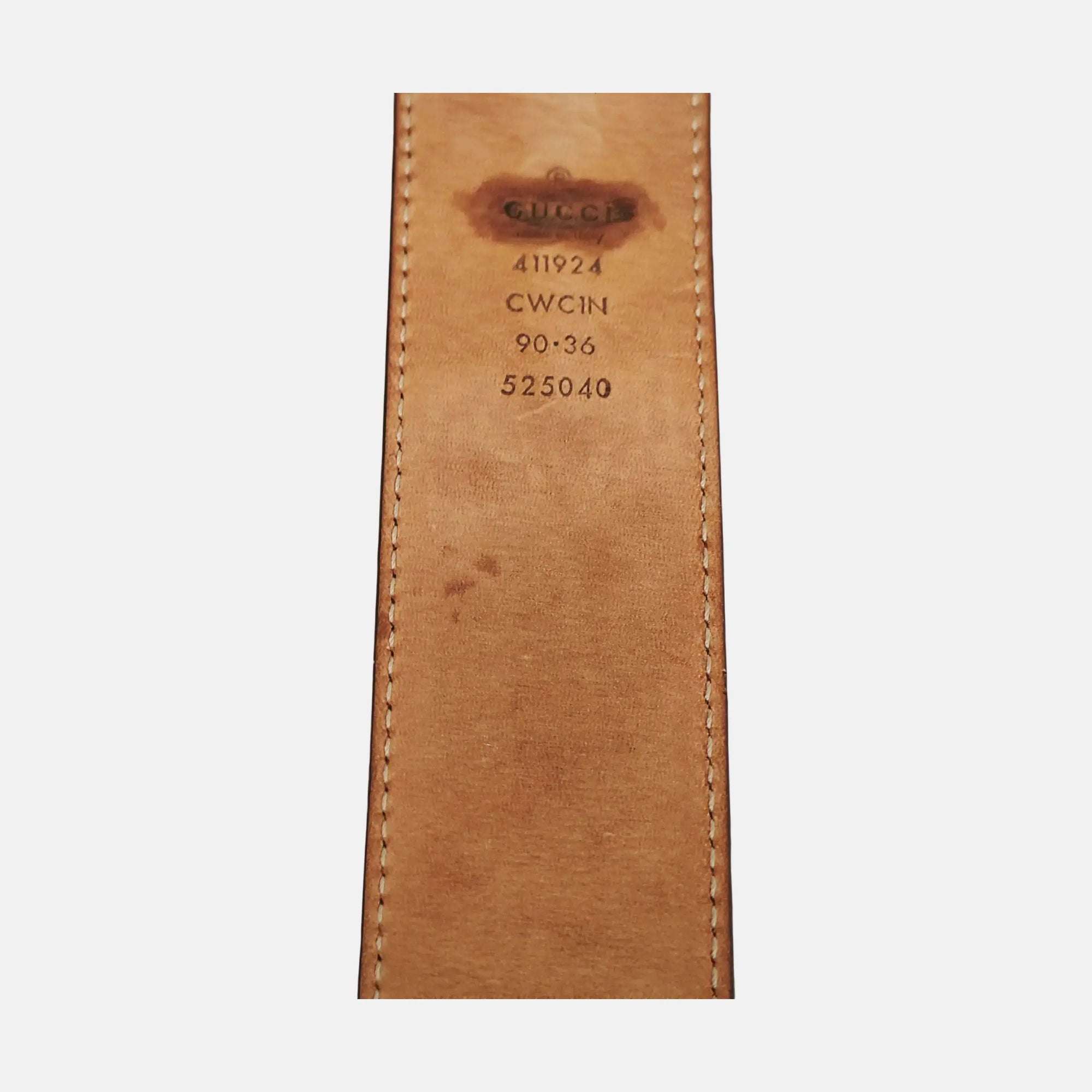Leather Belt Red