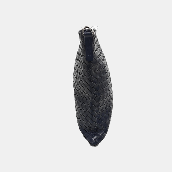 Calfskin Crossbody Bag Blue