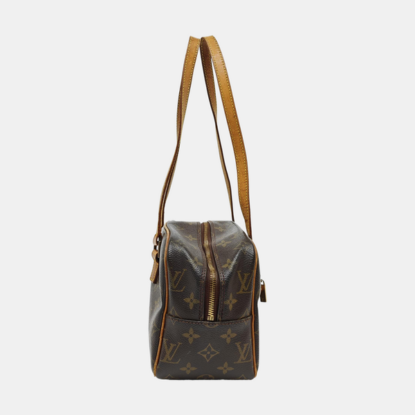 CITE Monogram Coated Canvas Brown