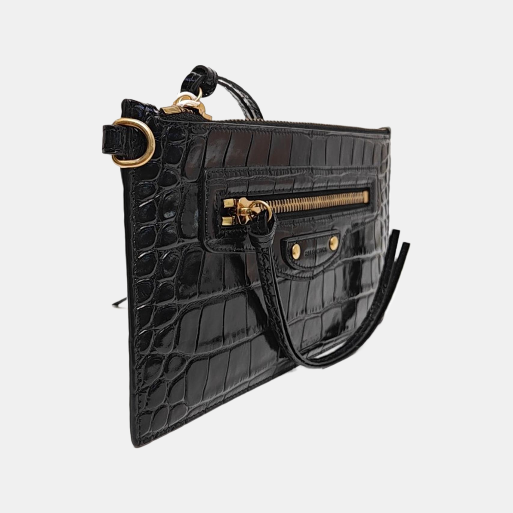 Calfskin Clutch Black
