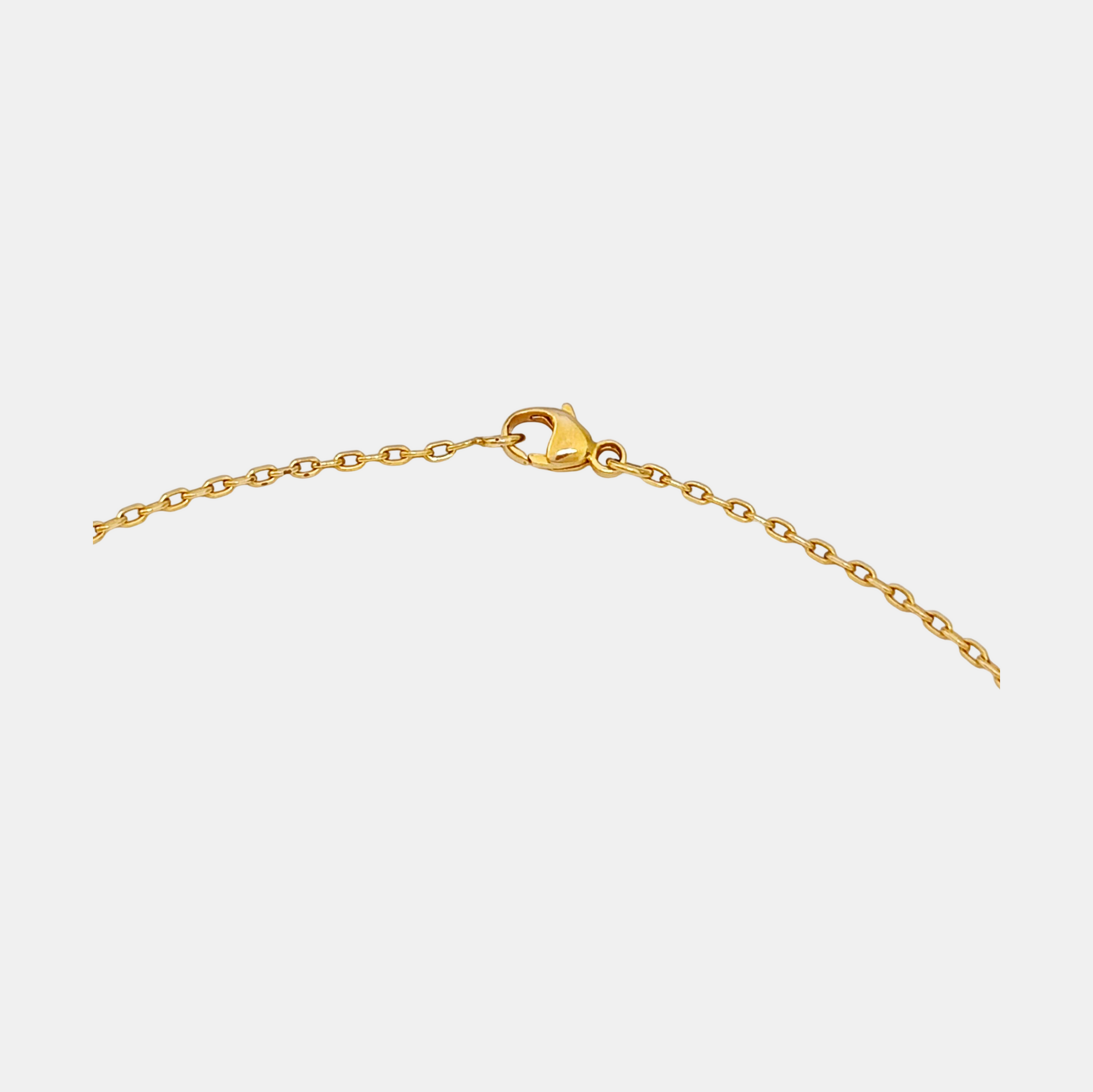 Pop H Metal Rose Gold Necklace