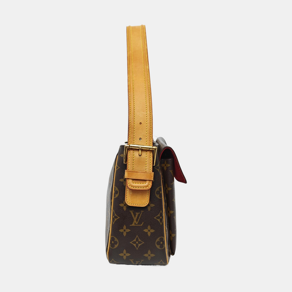 VIVA CITE Monogram Coated Canvas Brown