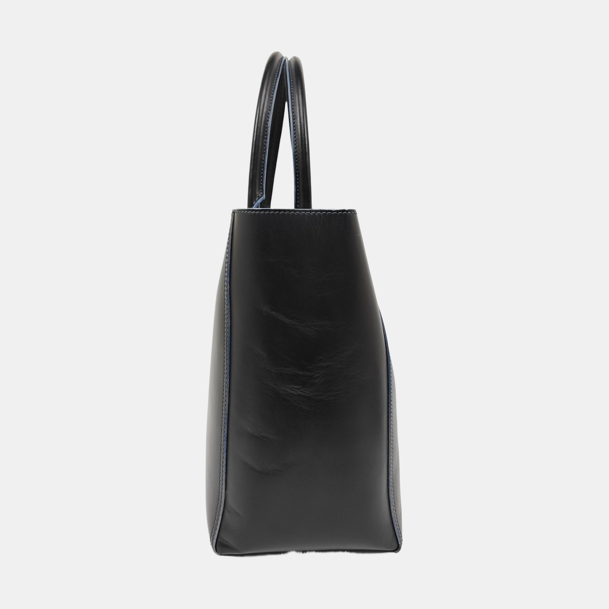 Calfskin Tote Bag Black
