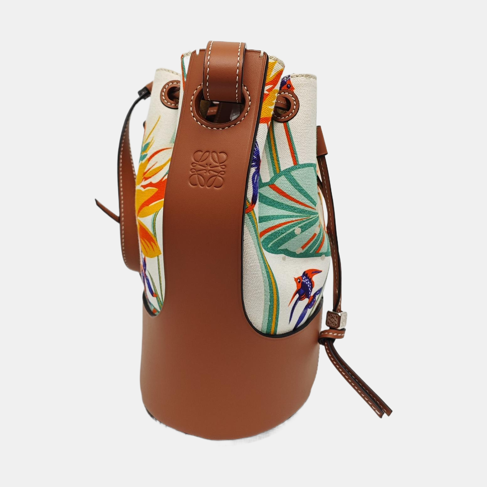 Authenticated pre-owned  Balloon Canvas Multicolor - Bucket Bag at Looply