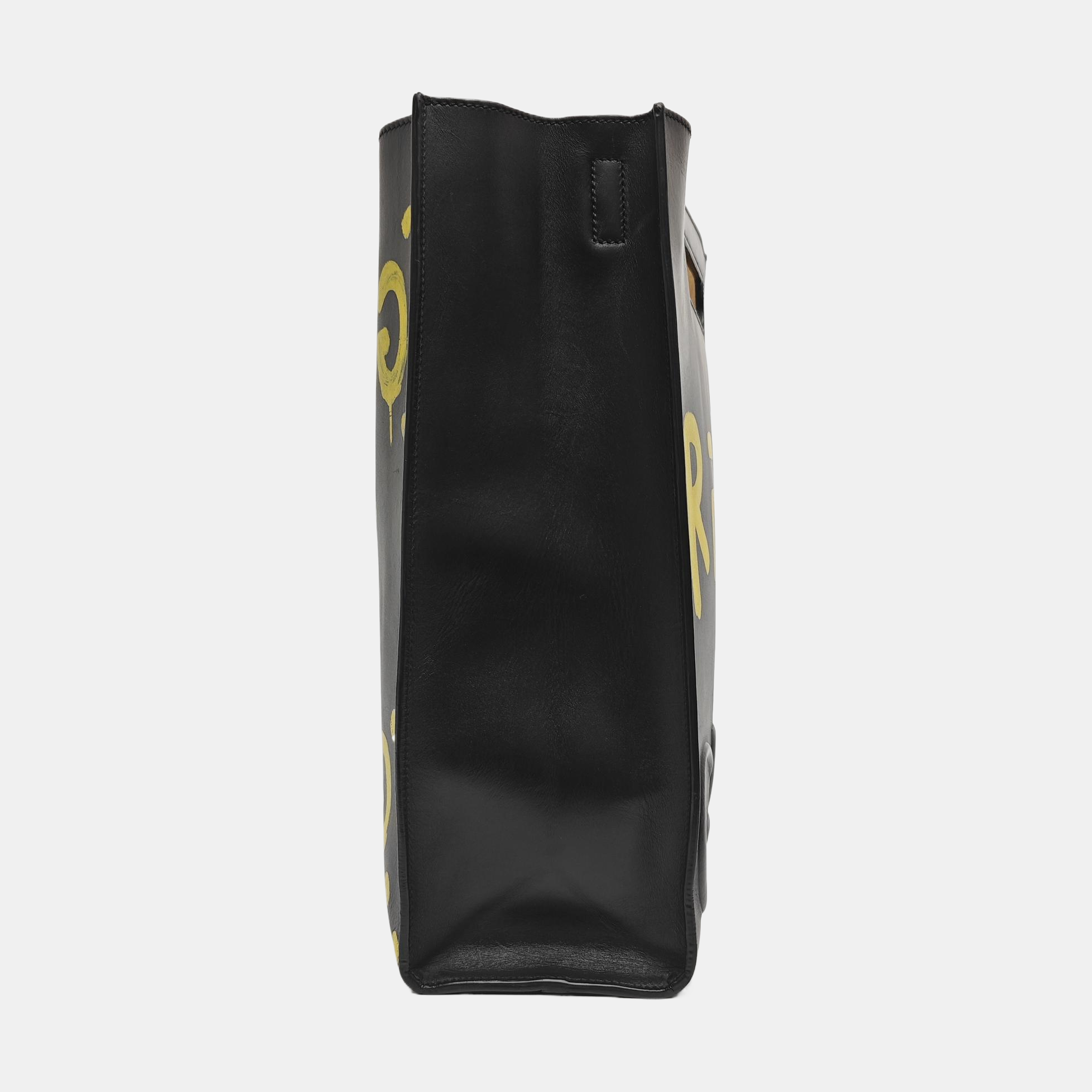Calfskin Tote Bag Black